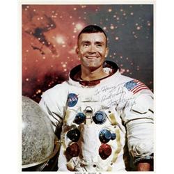 Fred Haise Photograph Inscribed and Signed. Fred Haise Photograph Inscribed and Signed