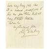 Image 2 : Lily Langtry Autograph Letter Signed Lily Langtry Autograph Letter Signed.