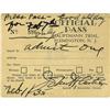 Image 1 : Official Pass to the Lindbergh Kidnapping Trial Lindbergh Kidnapping Trial Official Press Pass