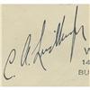 Image 2 : Charles A. Lindbergh First Day Cover Signed Charles A. Lindbergh First Day Cover Signed
