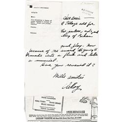 Leroy Neiman Letter Group Lot. (4 Letters)  Leroy Neiman Letter Group Lot. 