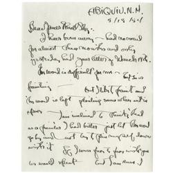 Georgia O'Keefe Great Content ALS 1954 Georgia O'Keefe Great Content Autograph Letter Signed