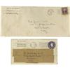Image 1 : John Steinbeck- Two Hand-Addressed Envelopes John Steinbeck- Two Hand-Addressed Envelopes,