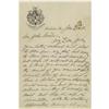 Image 1 : John L. Sullivan Autograph Letter Signed. John L. Sullivan Autograph Letter Signed