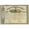 Image 1 : Wells Signed American Express Stock Certificate Henry Wells Document Signed