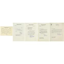 Group of 10 Supreme Court Justice Autographs I Group of 10 Supreme Court Justice Autographs Includin