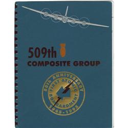 509th Atomic Bomb Booklet Signed by 11 Airmen 509th Composite Group Commemorative Booklet Signed by 