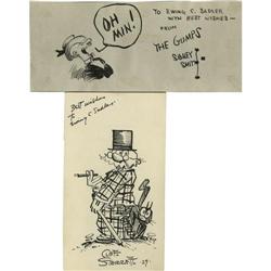 Cartoonists Signature Collection. (8 Items) Cartoonists Signature Collection.