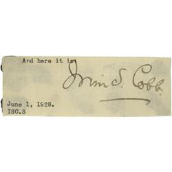 Thirty-piece Autograph Collection  Thirty-piece Autograph Collection Representing 27 Authors and Cel