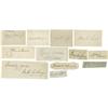 Image 3 : Over 50 Prominent American Autographs Large Lot of Prominent American Autographs.