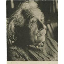 Albert Einstein Photograph Signed: "A. Einstein" Albert Einstein Photograph Signed