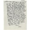 Image 1 : Henry Miller Autograph Letter Signed Henry Miller Autograph Letter Signed,