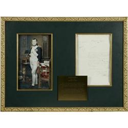 Napoleon Bonaparte Document Signed  Napoleon Bonaparte Document Signed,