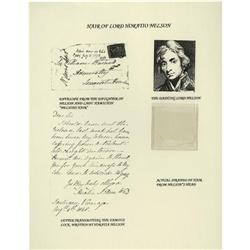 Lord Horatio Nelson's Hair.  Lord Horatio Nelson's Hair. 