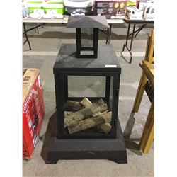 NEW IN BOX Facto Outdoor Fireplace (26.38"L x 26.38"W x 40.55"H)