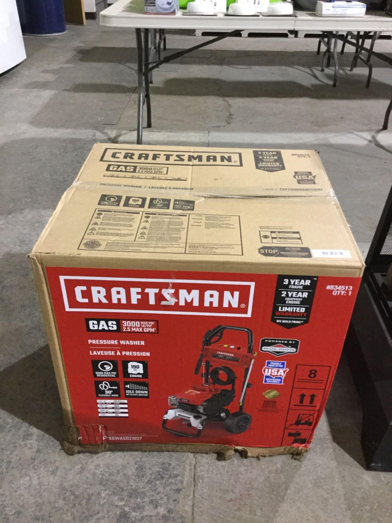 Craftsman 3000 PSI Gas Pressure Washer