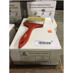 Case of Simms100mm/4"RedbridBrushes