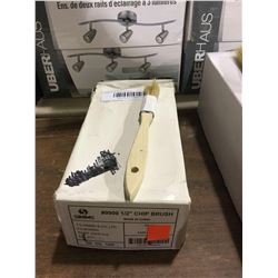 Case of Simms 1/2" Chip Brushes