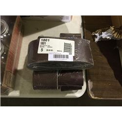 Sanding Belt3x18" Lot of 5