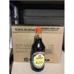 Case ofKikkomanSoy Sauce (12 x591mL)