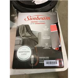 Sunbeam Heated Throw Blanket (50 x 60")