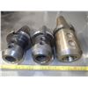 Image 2 : (3) CAT50 End Mill Holders