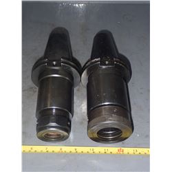 (2) CAT50 Collet Holders