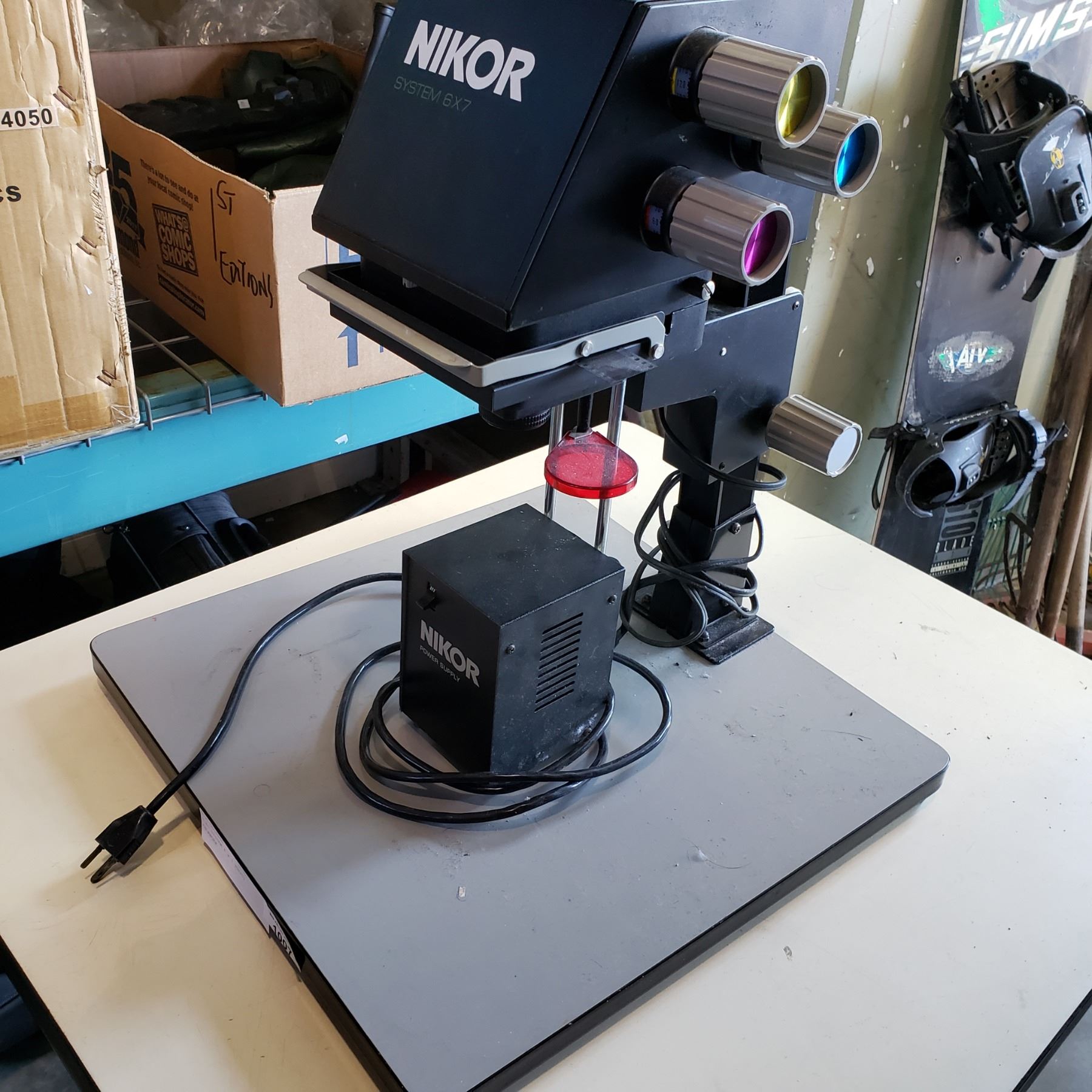 NIKOR SYSTEM 6 x 7 PHOTO ENLARGER - Big Valley Auction