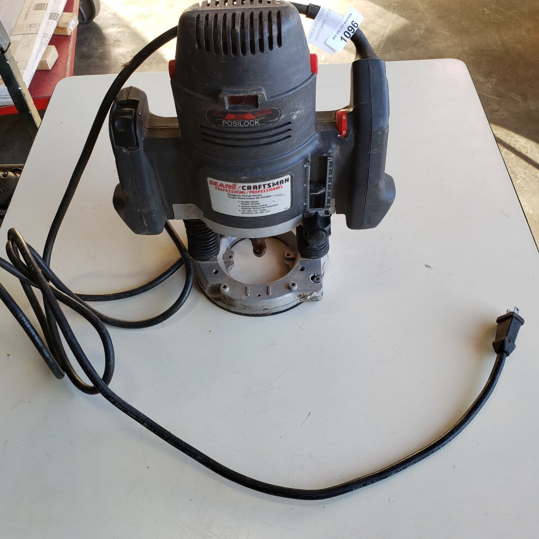 CRAFTSMAN PLUNGE ROUTER