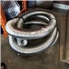 Image 1 : COIL OF METAL DUCT HOSE