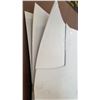 Image 2 : 4 SHEETS OF FOAMCORE BOARD 4 BY 8 - 1 CORNER MISSING