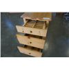Image 2 : 3 DRAWER PINE NIGHTSTAND