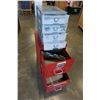Image 2 : 2 DRAWER RED FILING CABINET AND 3 DRAWER ORGANIZER