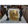 Image 1 : KING TUT BUST AND 2 DISCIPLES