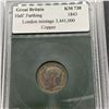 Image 2 : Great Britain Half Farthing 1843 Copper