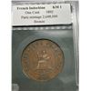 Image 2 : French Indochina One Cent 1892 Bronze