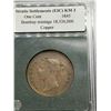 Image 2 : Straits Settlements One Cent 1845 Copper