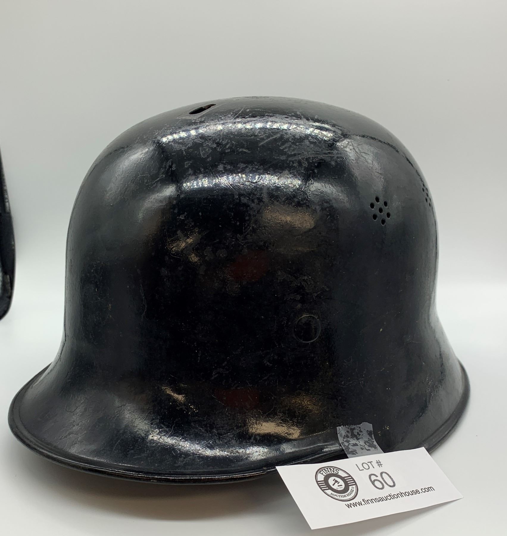 WW11 German Nazi M34 Helmet. All Original but Missing the Comb on Top