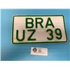 Image 1 : Vintage German 2 Digit License Plate