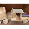 Image 2 : Large Wooden Custom Made Truck and Trailer
