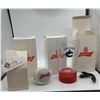 Image 1 : Lot of 3 Brand New in Box Red Light Cups Plus a Budwieser NIB Speaker