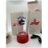 Image 2 : Lot of 3 Brand New in Box Red Light Cups Plus a Budwieser NIB Speaker