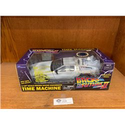 1:18 Scale Back to the Future DeLorean Time Machine. Still in Original Box