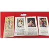 Image 1 : Lot fo 4 Antique Calendar Cards