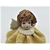 Image 2 : Zampiva Porcelain Figurine of a Little Girl in Yellow Dress, Made in Italy