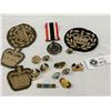 Image 2 : A Military Lot of Buttons,Badges, Plus a Xanaian Special Services Medal