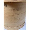 Image 2 : Vintage 1969 95 lb Cheddar Cheese Crate 17" Diameter 15.5" H