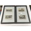 Image 1 : 2 Glass Frames with Pictures of  Cars from the 1920's