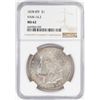 Image 1 : 1878 8TF $1 Morgan Silver Dollar Coin NGC MS62 Vam-14.2