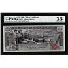 Image 1 : 1896 $1 Educational Silver Certificate Note Fr.224 PMG Choice Very Fine 35